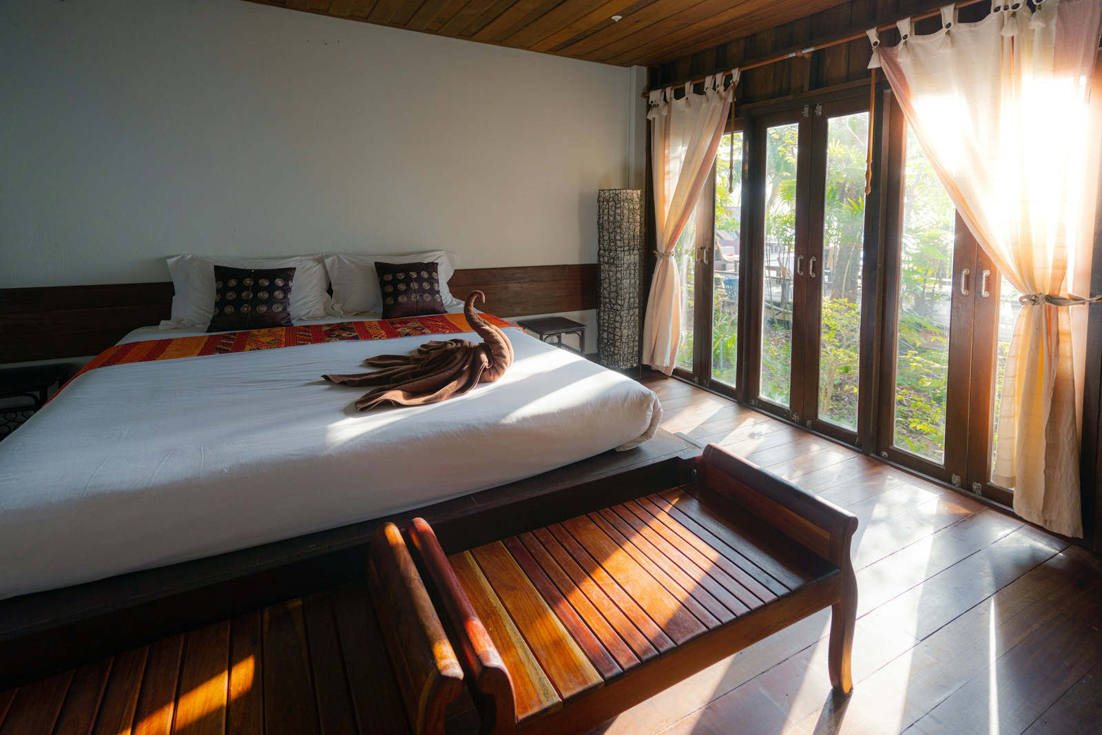 Une chambre photographiée